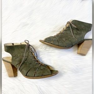 Paul Green Cosmo Lace Up Leather Sandals
